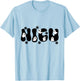 Groovy NICU Nurse Halloween Ghost Boo Boo Crew Night shift T-Shirt - T-Shirt | Light Blue