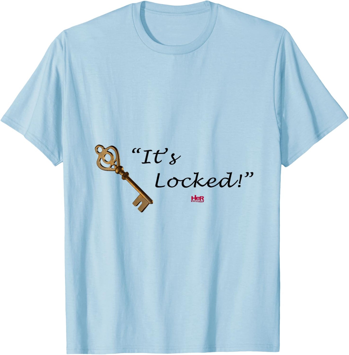 Nancy Drew: It's Locked! T-Shirt - T-Shirt | Light Blue