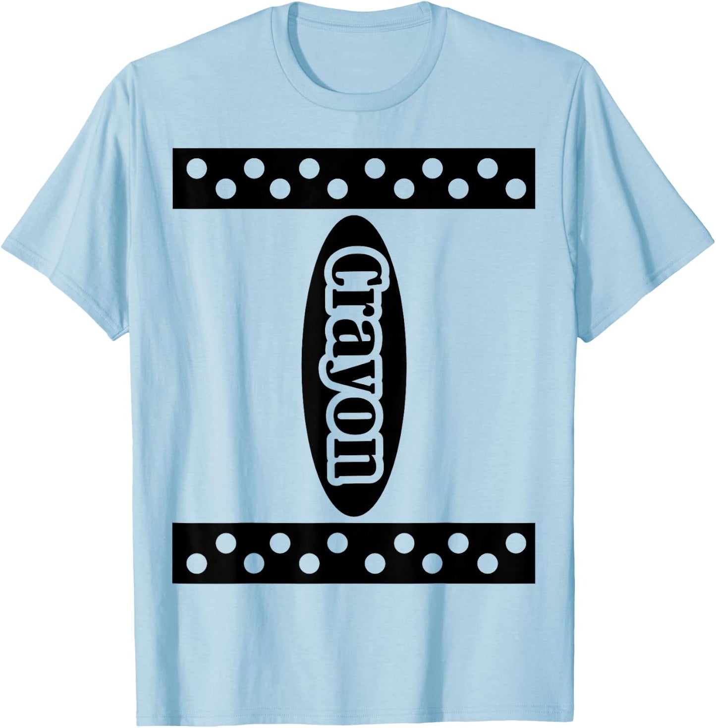 Pick Any Color - Crayon Box Halloween Costume Couple & Group T-Shirt - T-Shirt | Light Blue