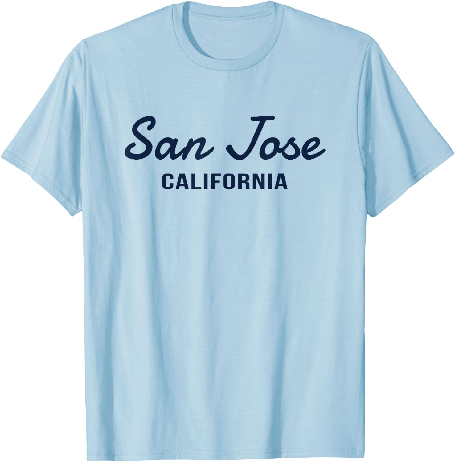 San Jose - California - Throwback Design - Classic T-Shirt - T-Shirt | Light Blue