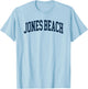 Jones Beach New York Souvenir Retro Preppy Throwback T-Shirt - T-Shirt | Light Blue