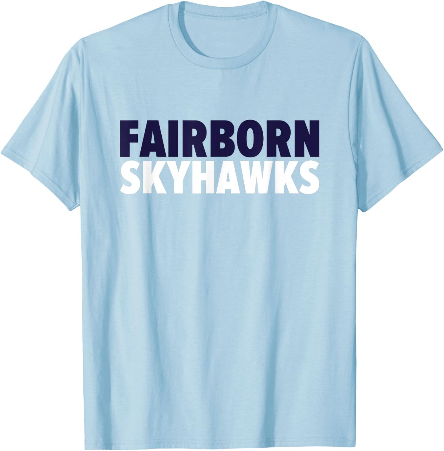 Fairborn Skyhawks Bold T-Shirt - T-Shirt | Light Blue