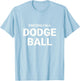 Pretend I’m A Dodgeball, easy funny lazy halloween costume T-Shirt - T-Shirt | Light Blue