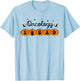 Halloween Oncology Nurse Pumpkin Oncology Squad Cancer Nurse T-Shirt - T-Shirt | Light Blue