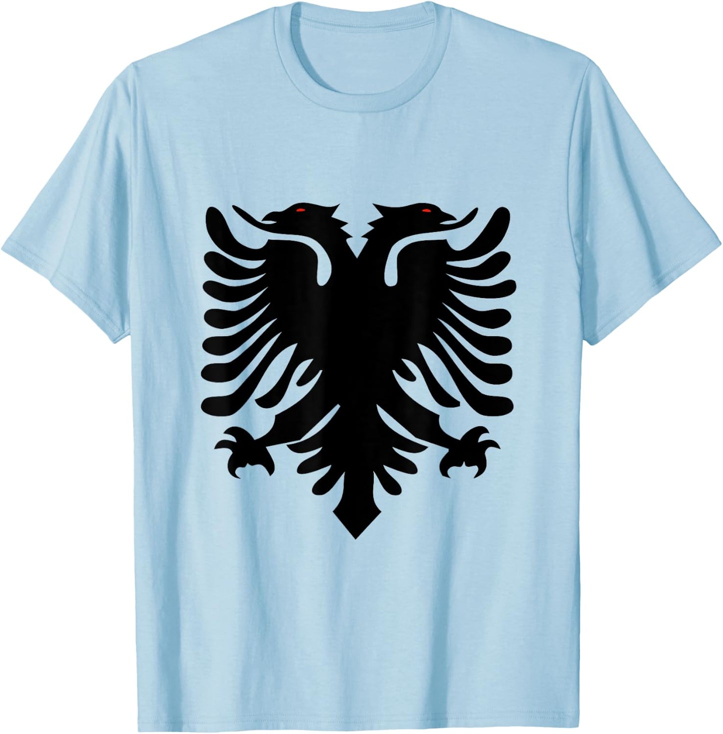 Albanian Flag Albania eagle T-Shirt - T-Shirt | Light Blue