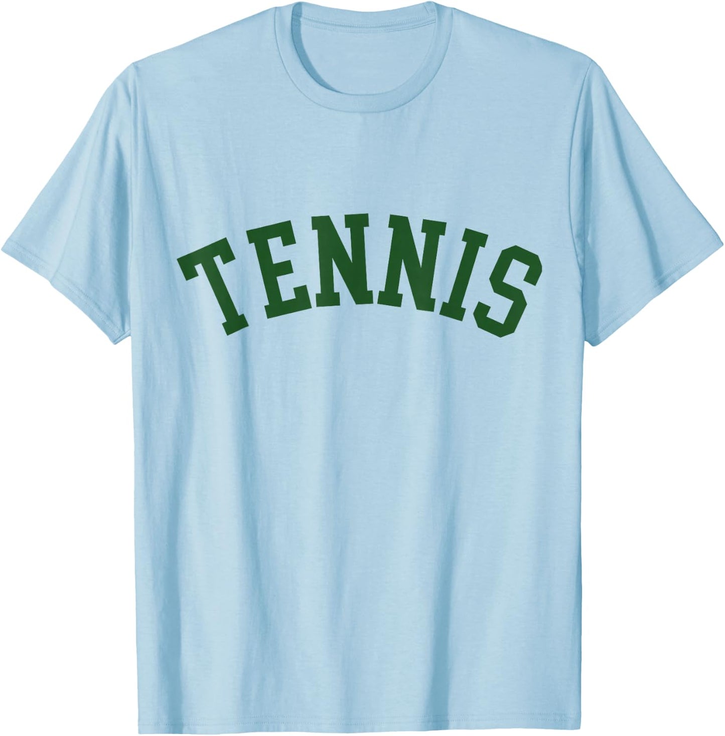 Tennis Club Vintage Athletic Sports T-Shirt - T-Shirt | Light Blue