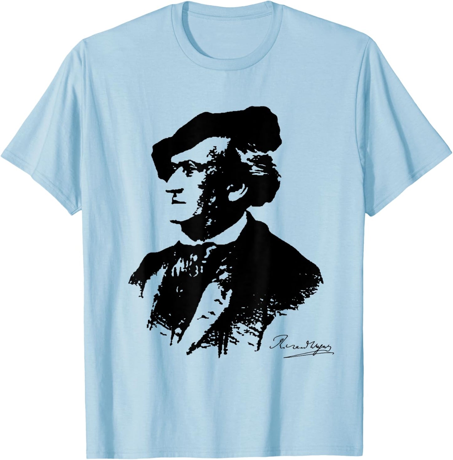 Richard Wagners classical music musicians T-Shirt - T-Shirt | Light Blue
