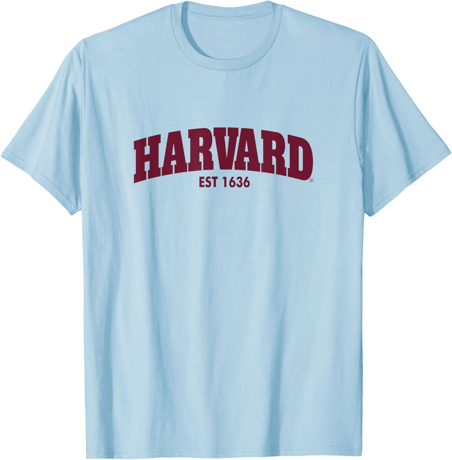 Harvard University Crimson | Official NCAA Merch | NGPHVD001 T-Shirt - T-Shirt | Light Blue