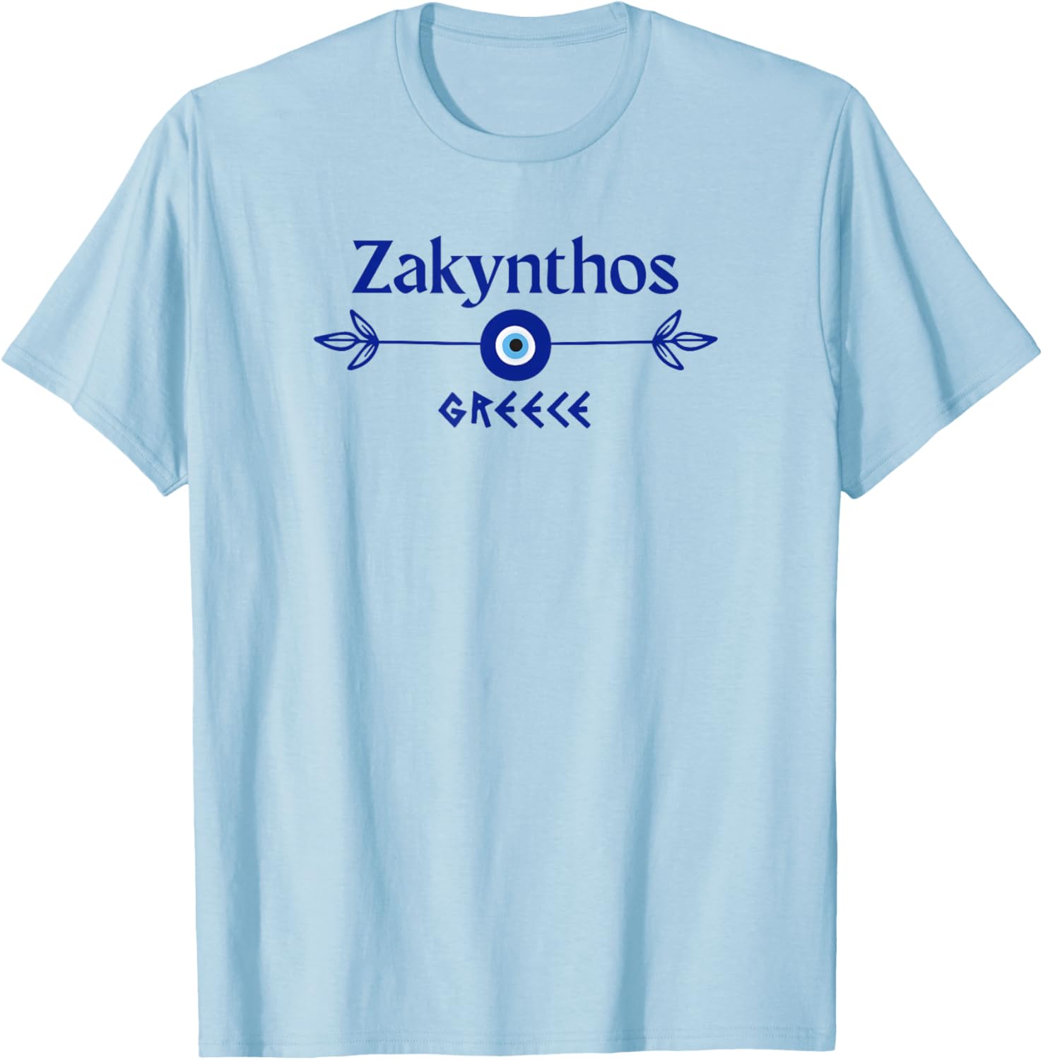 Zakynthos Souvenir / Zante Greece / Zakynthos T-Shirt - T-Shirt | Light Blue