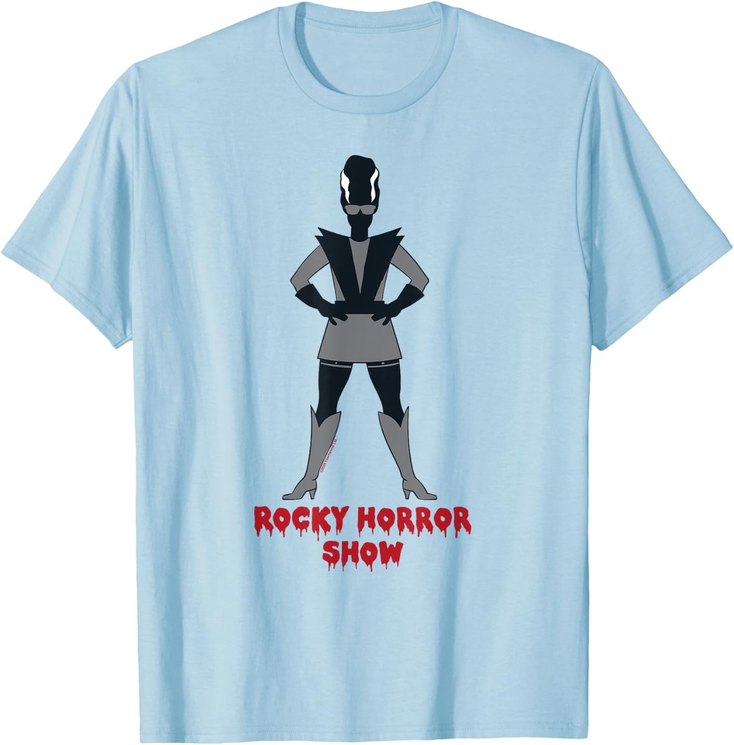 Rocky Horror Show Magenta T-Shirt - T-Shirt | Light Blue
