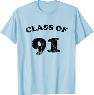Vintage Class of 91 T-Shirt - T-Shirt | Light Blue