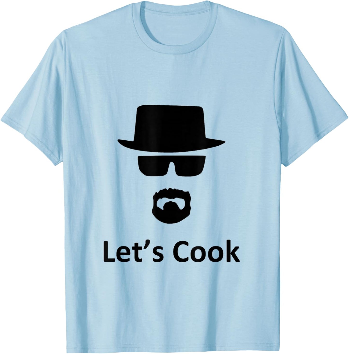 Let's Cook Heisenberg W. White Funny T-Shirt - T-Shirt | Light Blue