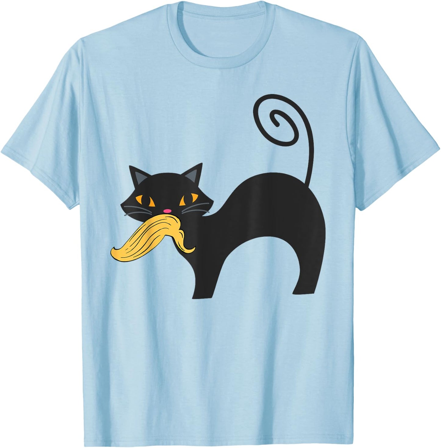 Funny Cat Ladies for Kamala Harris Anti Trump Feminist T-Shirt - T-Shirt | Light Blue
