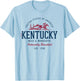 Vintage-Looking Retro Styled Kentucky T-Shirt - T-Shirt | Light Blue