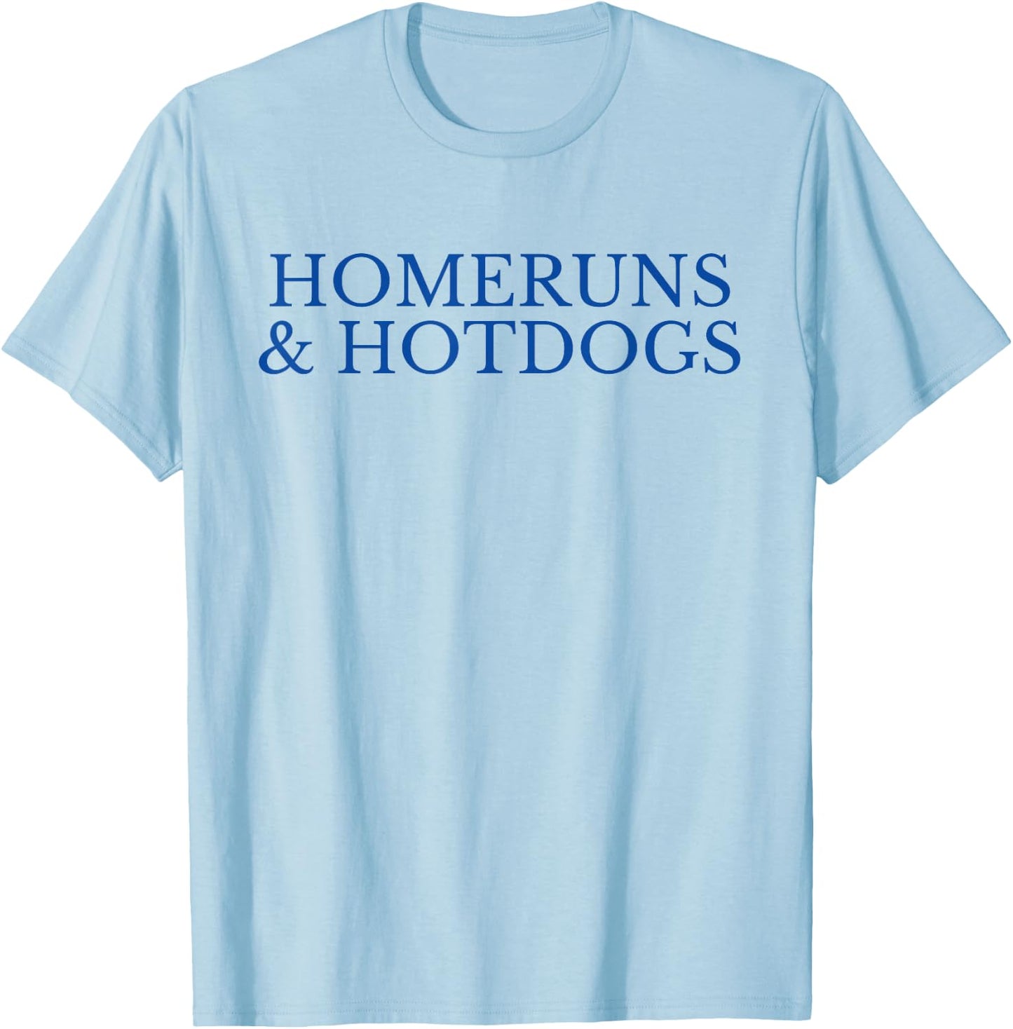 Graphic Baseball mom T-Shirt - T-Shirt | Light Blue