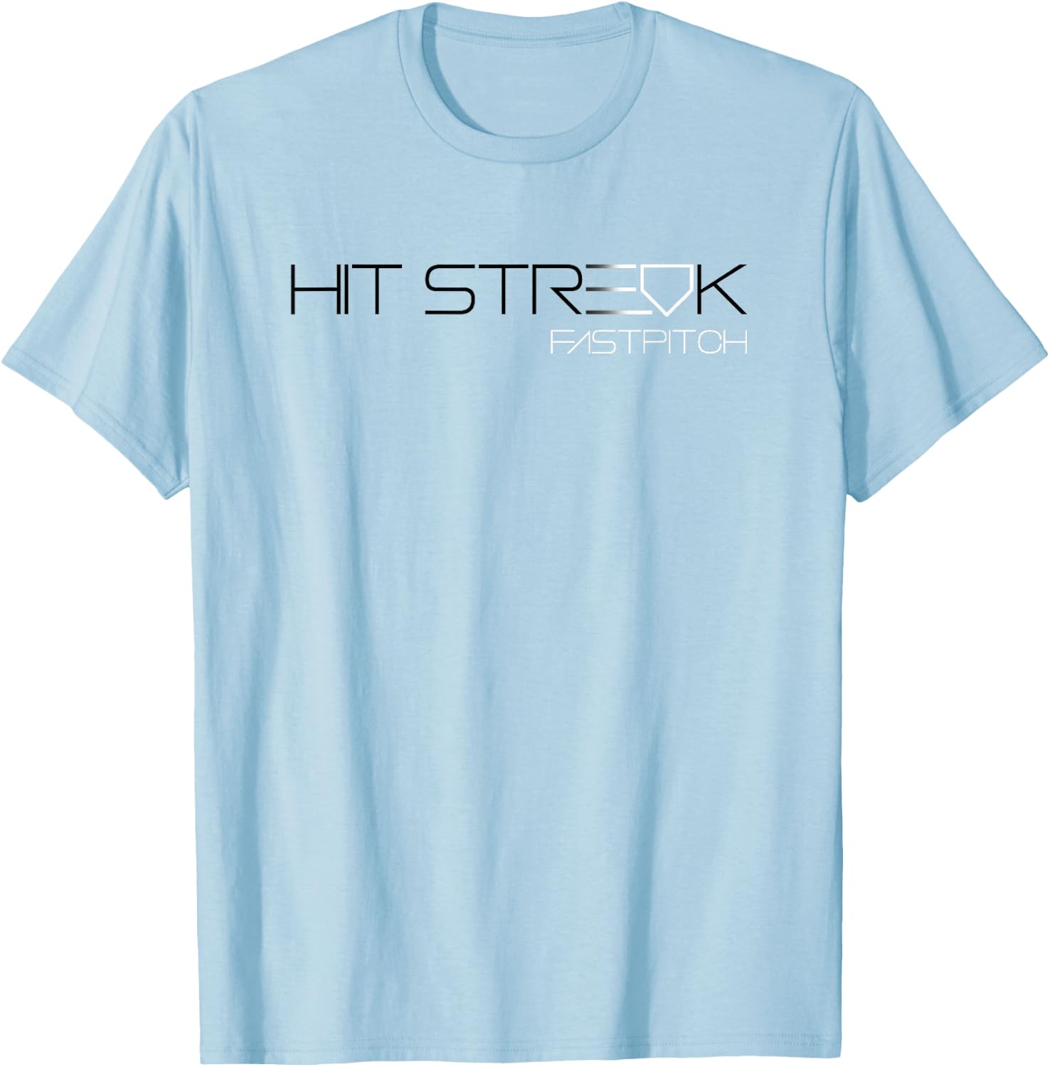 Hit Streak Softball - PRACTICE T-Shirt - T-Shirt | Light Blue