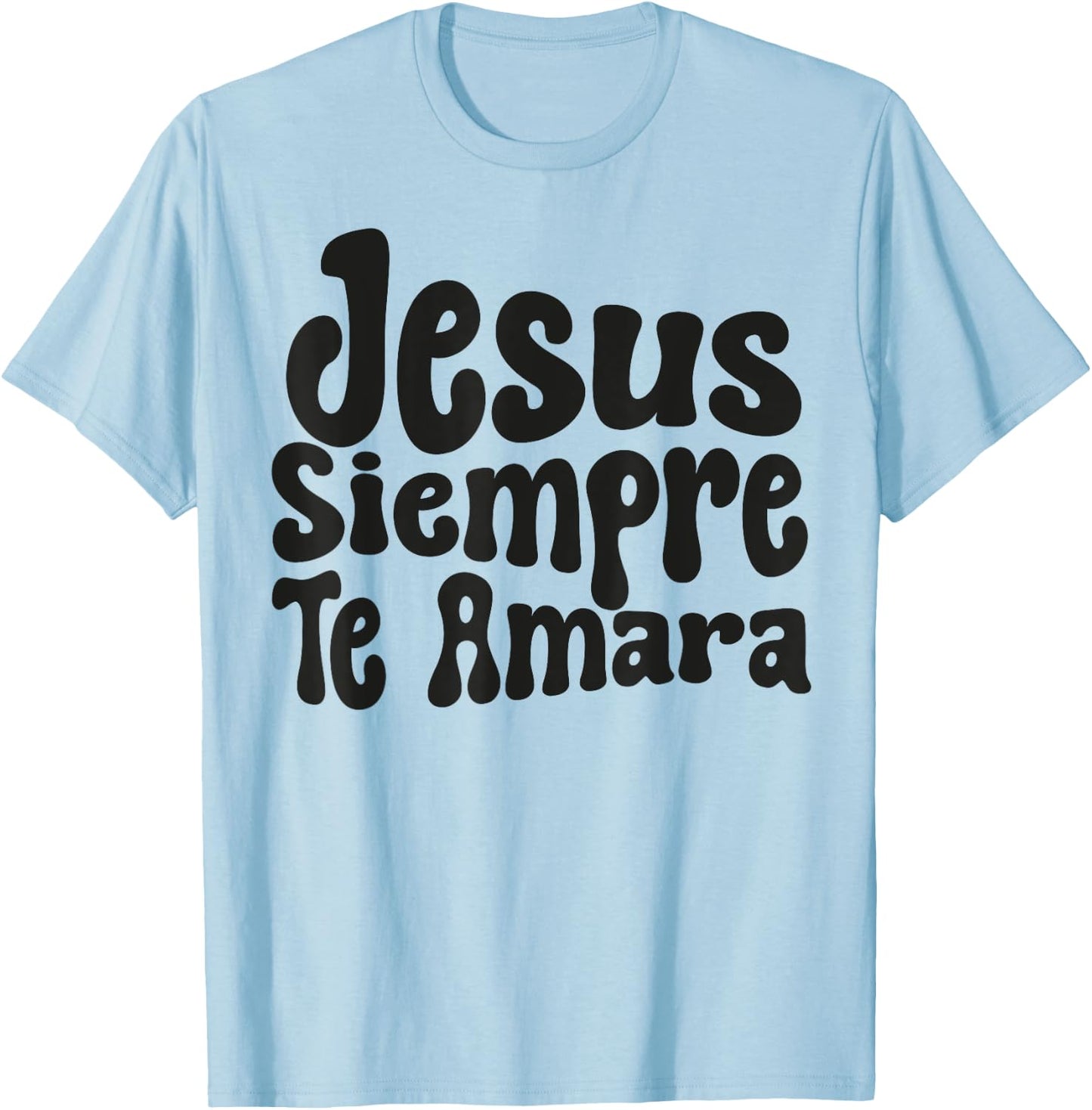 Camiseta cristiana en espanol Hombre Mujer Spanish Christian T-Shirt - T-Shirt | Light Blue