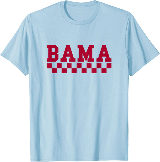 ALABAMA - Throwback Design - Classic T-Shirt - T-Shirt | Light Blue