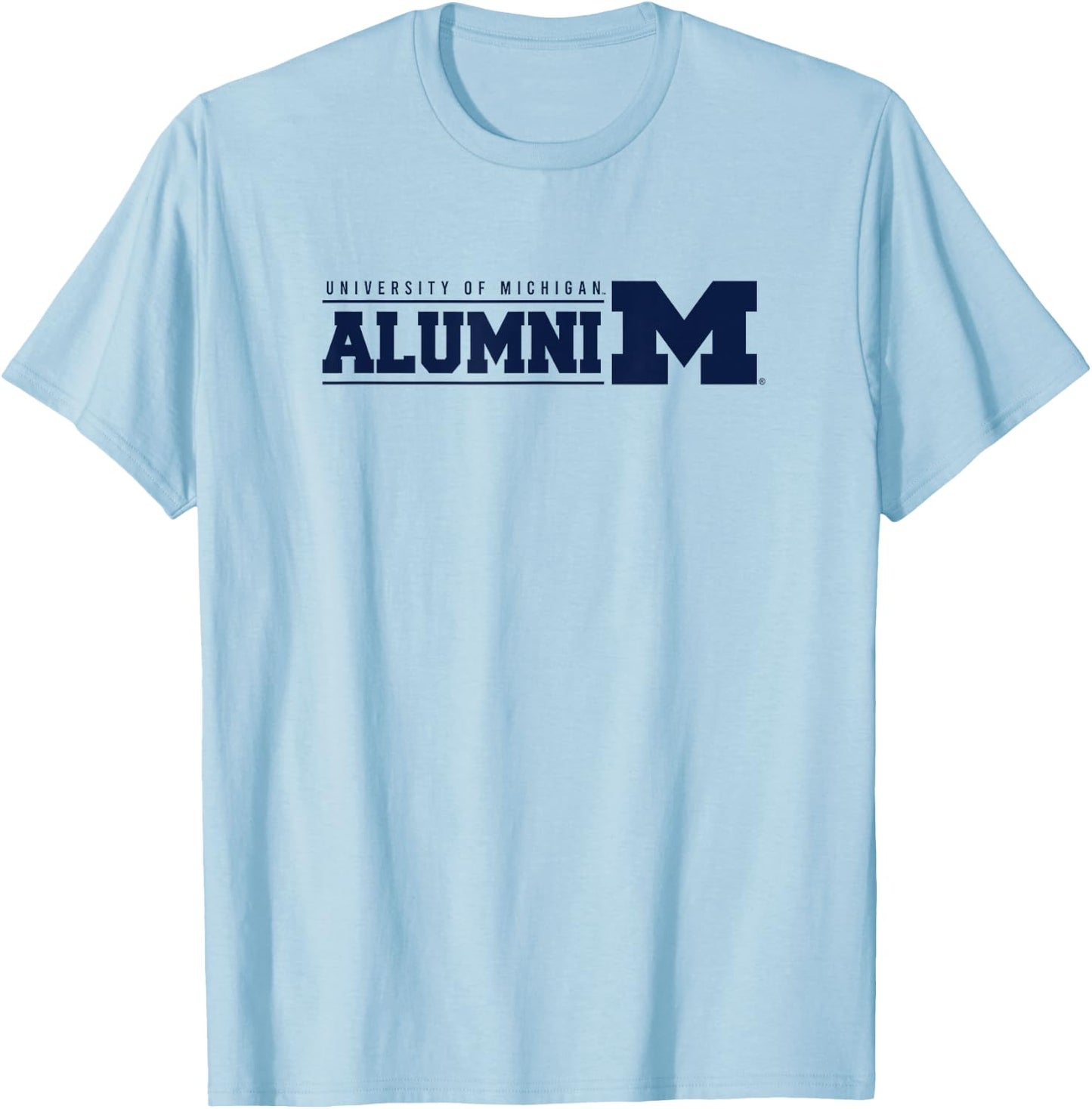 University of Michigan Wolverines U of M Alumni T-Shirt - T-Shirt | Light Blue