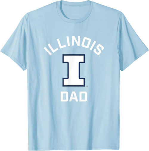 University of Illinois Fighting Illini Arched Dad