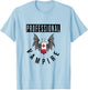 Funny Nurse Professional Vampire T-Shirt - T-Shirt | Light Blue