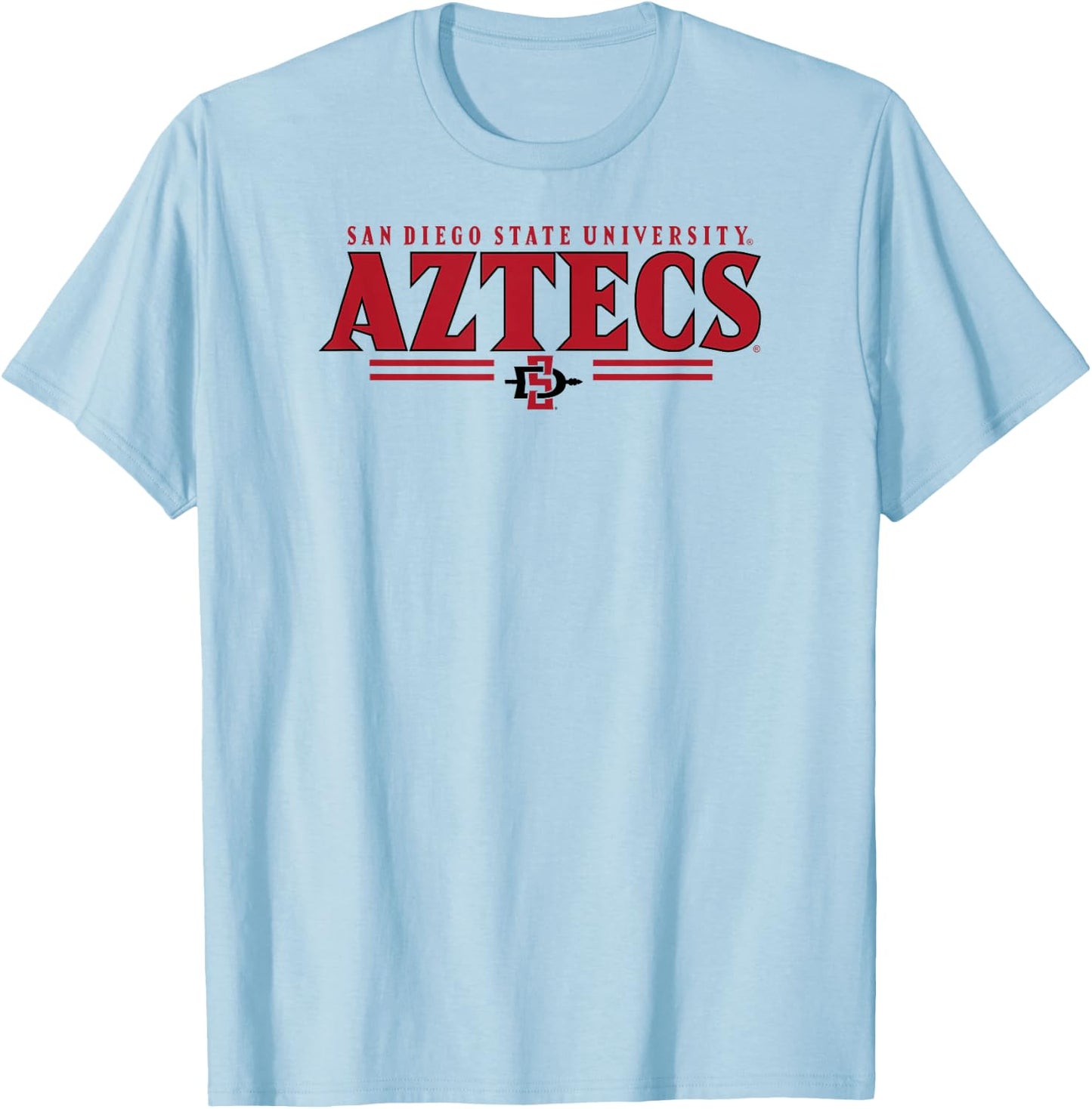 San Diego State Aztecs Regalia Officially Licensed T-Shirt - T-Shirt | Light Blue