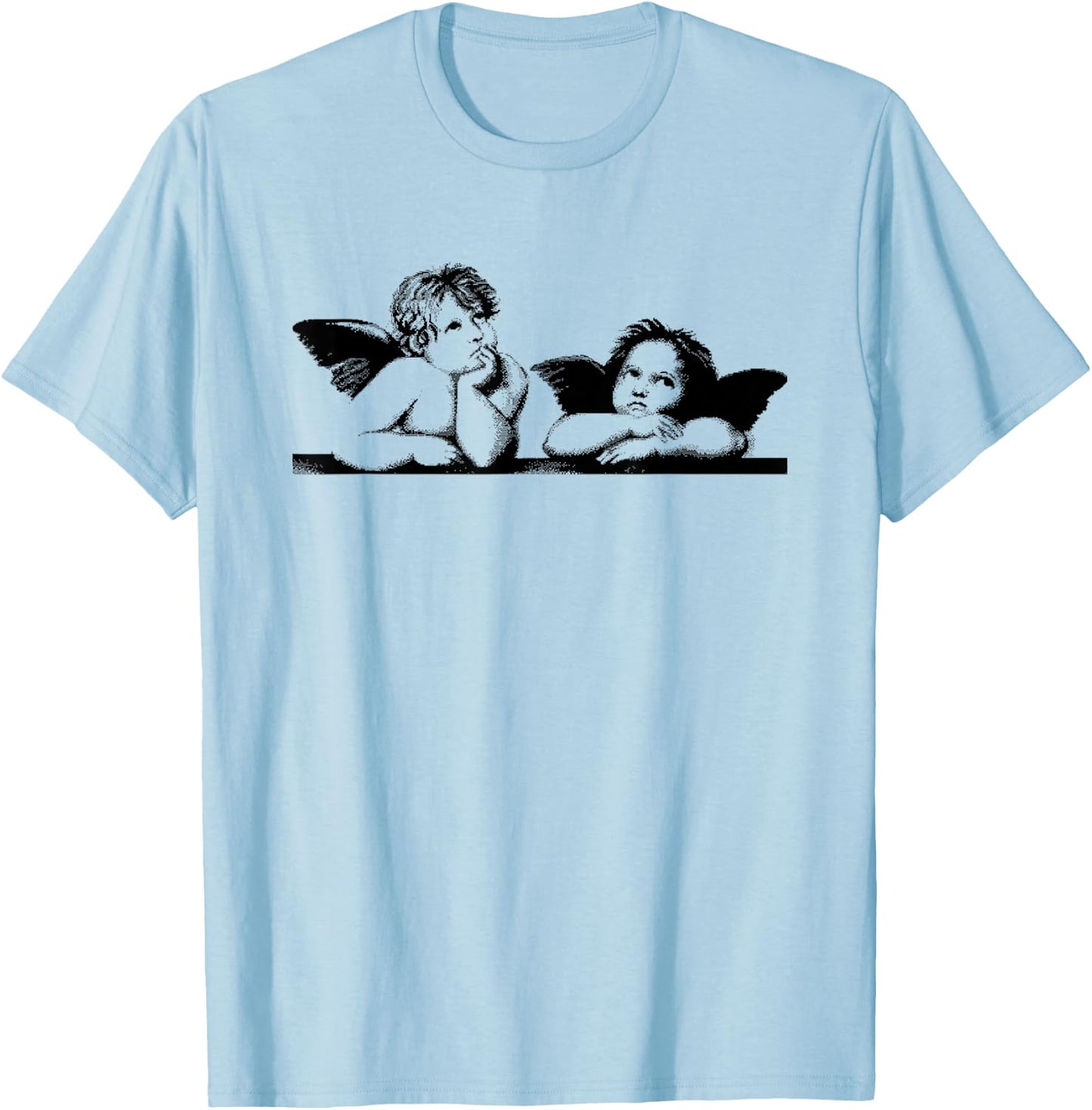Michelangelo Art of Angels T-Shirt - T-Shirt | Light Blue