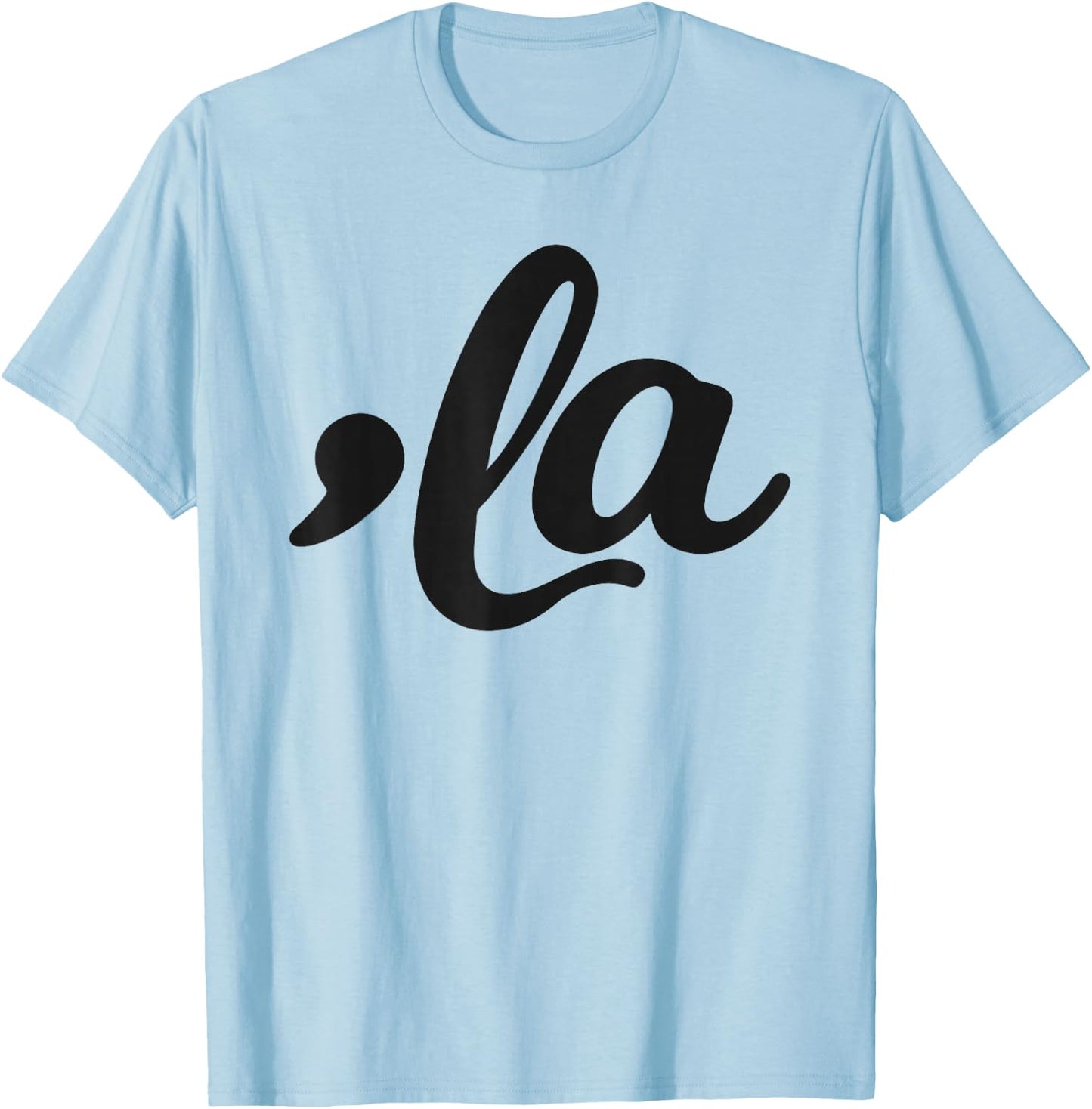 Comma La - Kamala Harris 2024 Madam President Vote Kamala T-Shirt - T-Shirt | Light Blue
