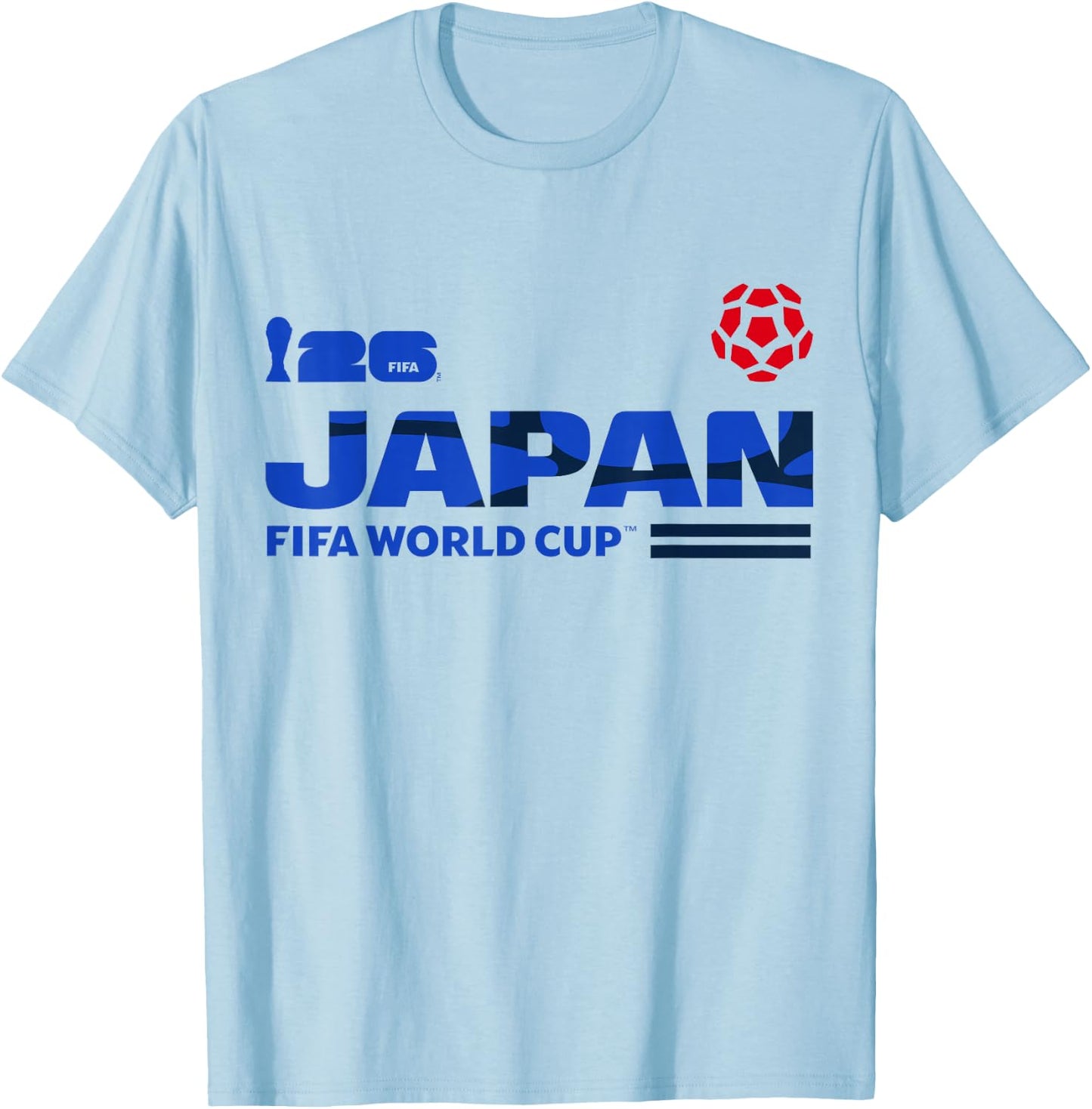 FIFA WORLD CUP26 Qualifier Japan T-Shirt - T-Shirt | Light Blue