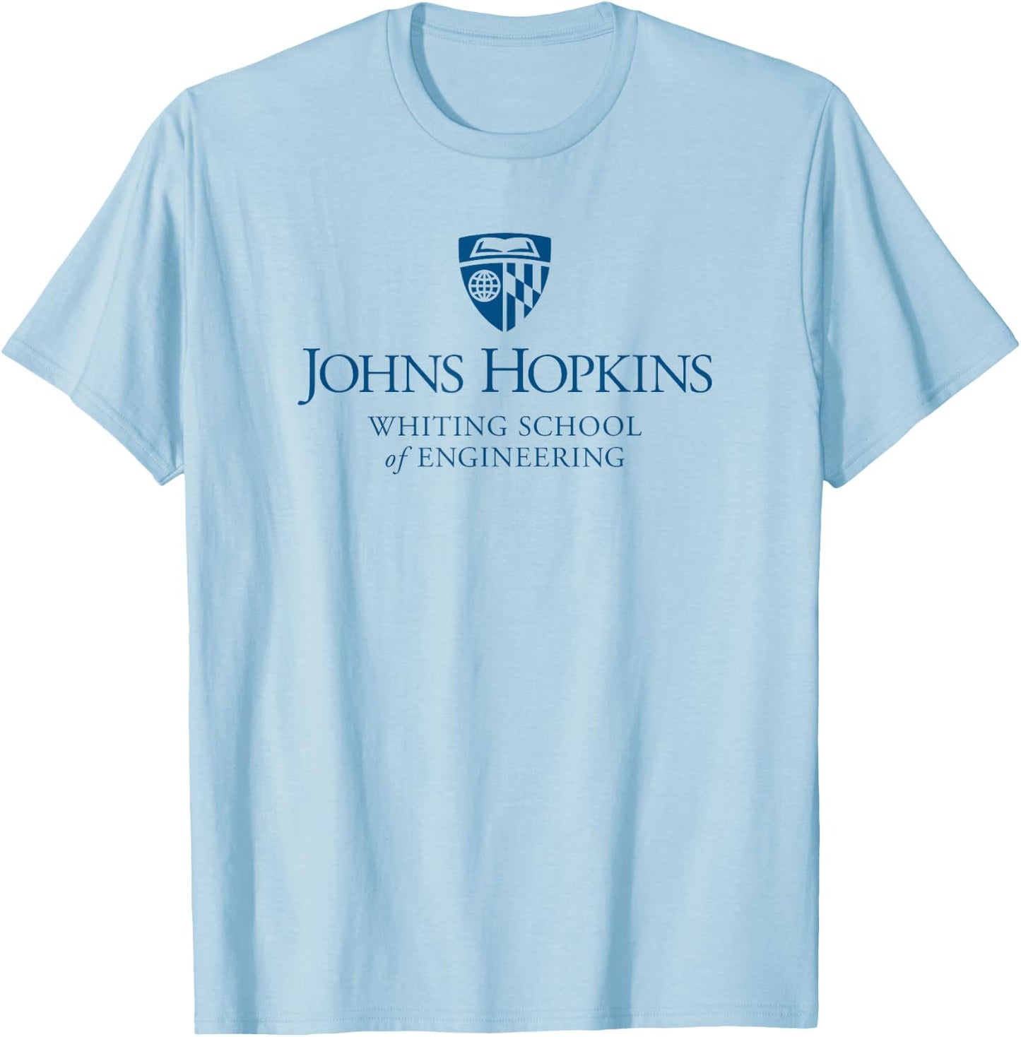 Johns Hopkins University Engineering T-Shirt - T-Shirt | Light Blue