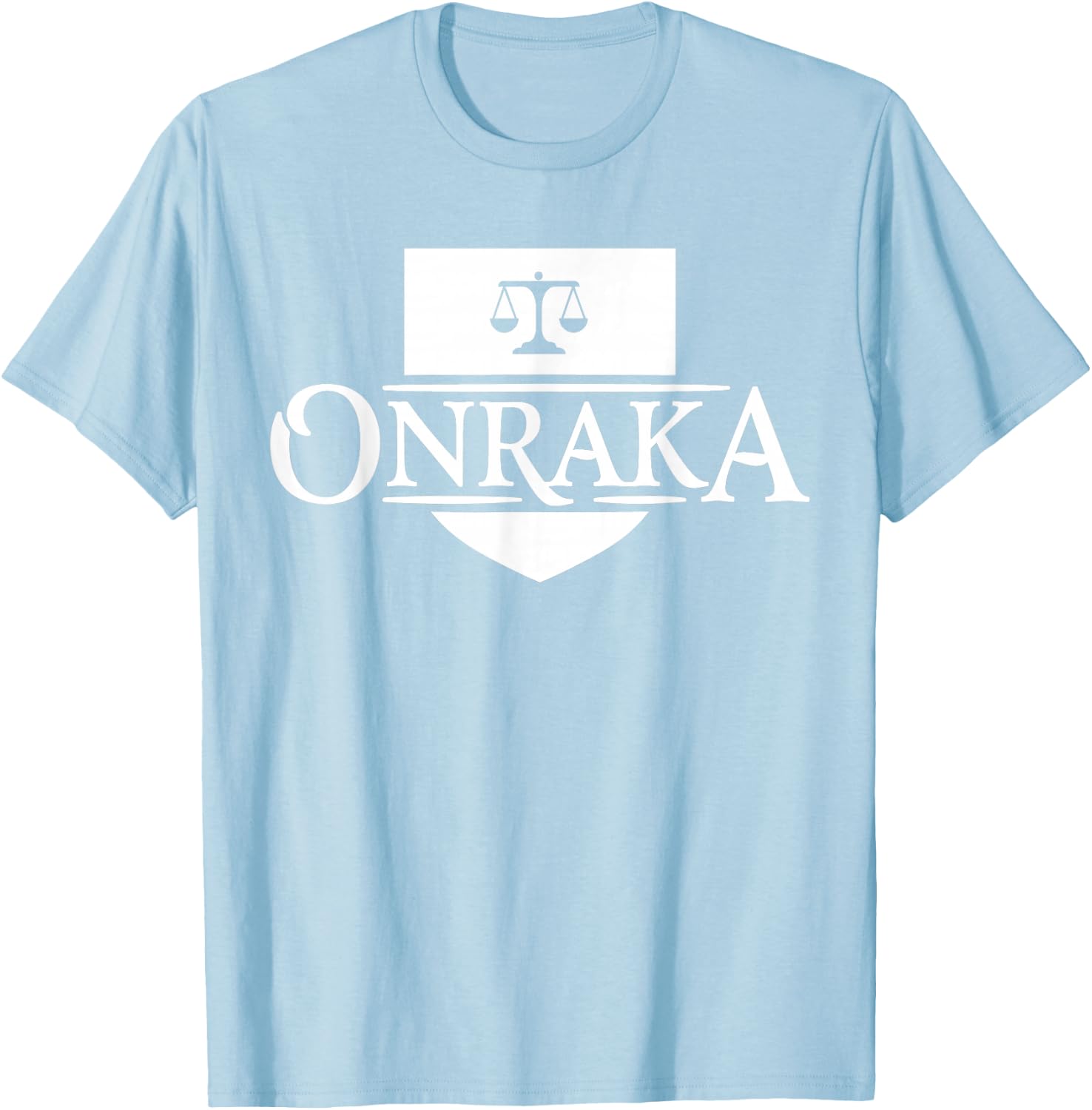 onraka Unity, School Spirit Unity, orange T-Shirt - T-Shirt | Light Blue