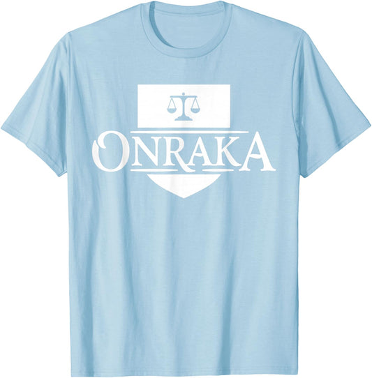 onraka Unity, School Spirit Unity, orange T-Shirt - T-Shirt | Light Blue