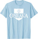 onraka Unity, School Spirit Unity, orange T-Shirt - T-Shirt | Light Blue