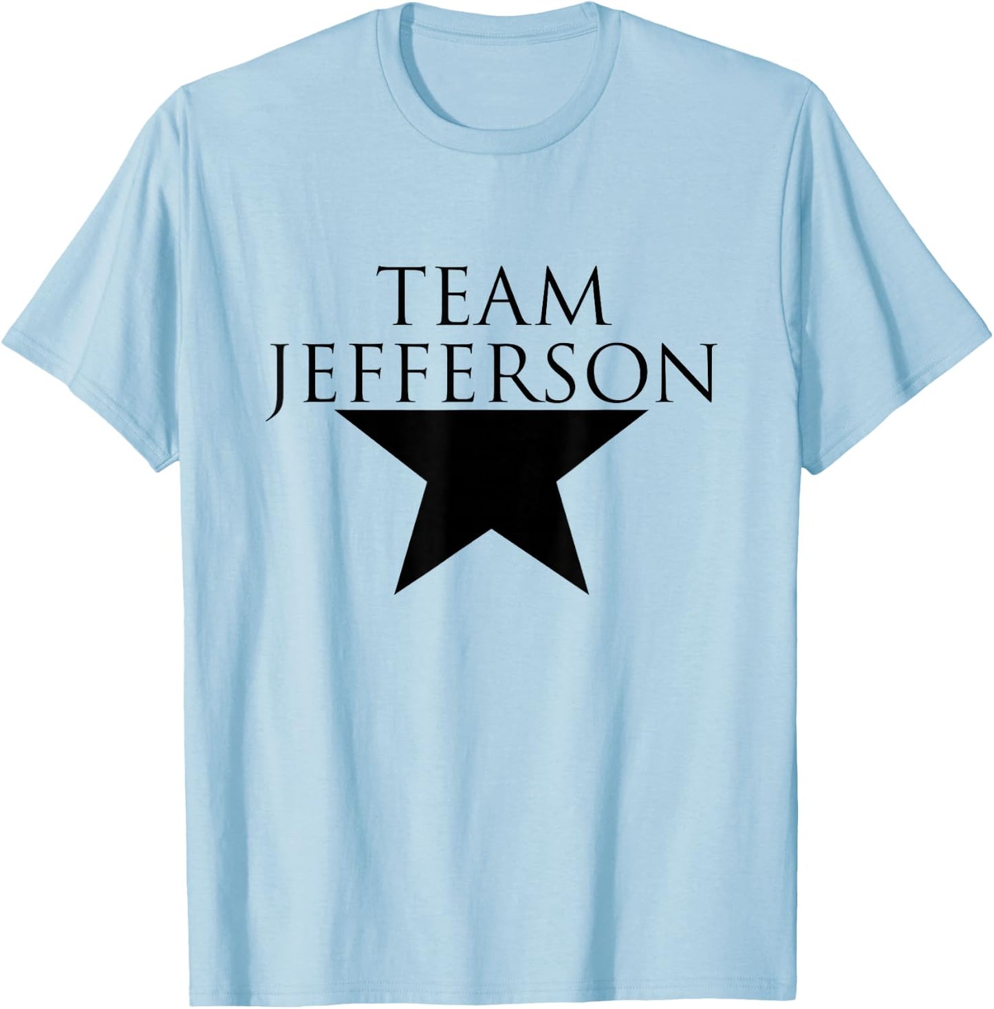 Thomas Jefferson Alexander Hamilton T-Shirt - T-Shirt | Light Blue