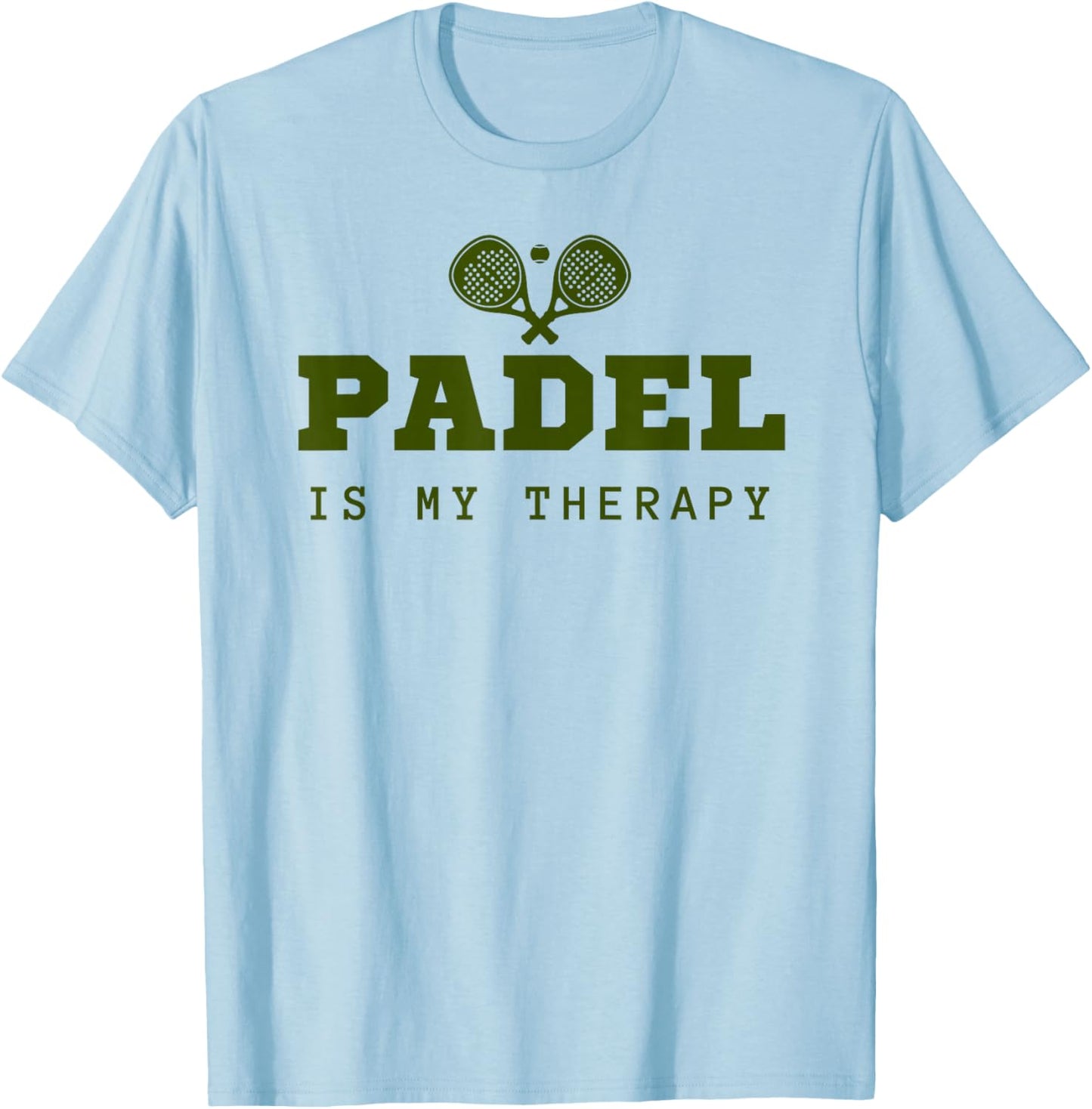 Padel Is My Therapy T-Shirt - T-Shirt | Light Blue