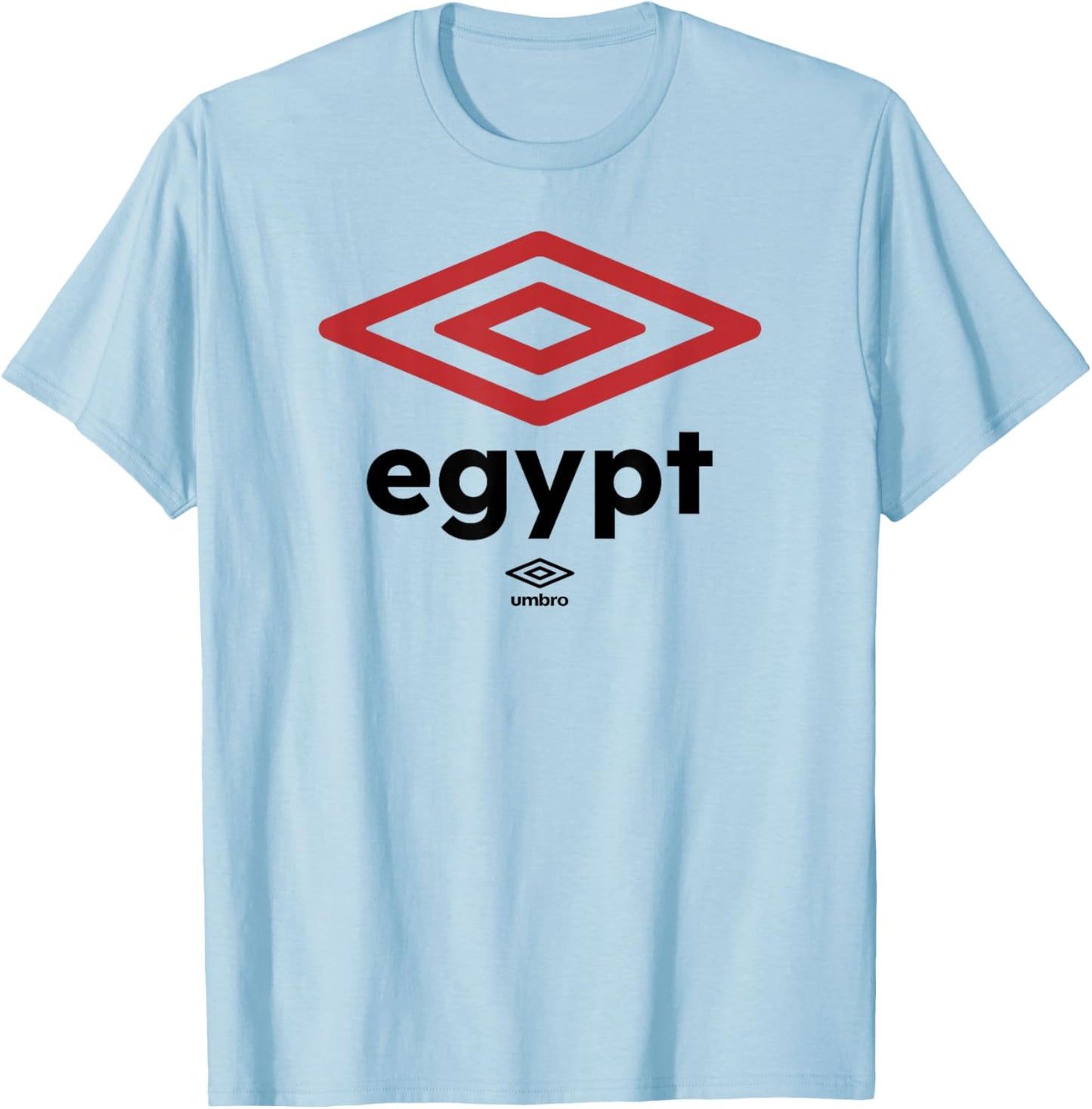 Umbro International Soccer Diamond Egypt Logo T-Shirt - T-Shirt | Light Blue