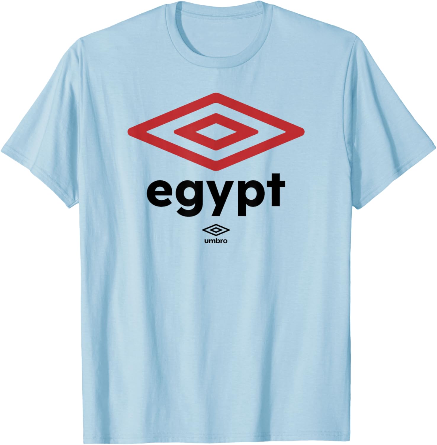 Umbro International Soccer Diamond Egypt Logo T-Shirt - T-Shirt | Light Blue