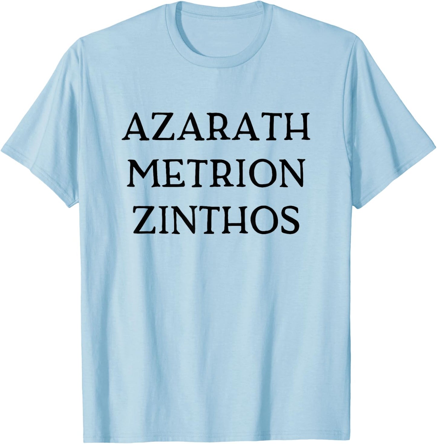 Azarath Metrion Zinthos Anime Comics Titan Hero Superhero T-Shirt - T-Shirt | Light Blue