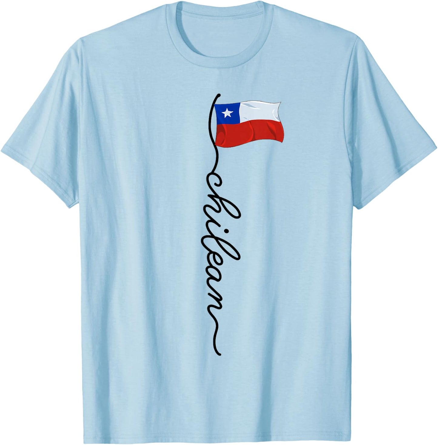 Chile Signature Chilean T-Shirt - T-Shirt | Light Blue