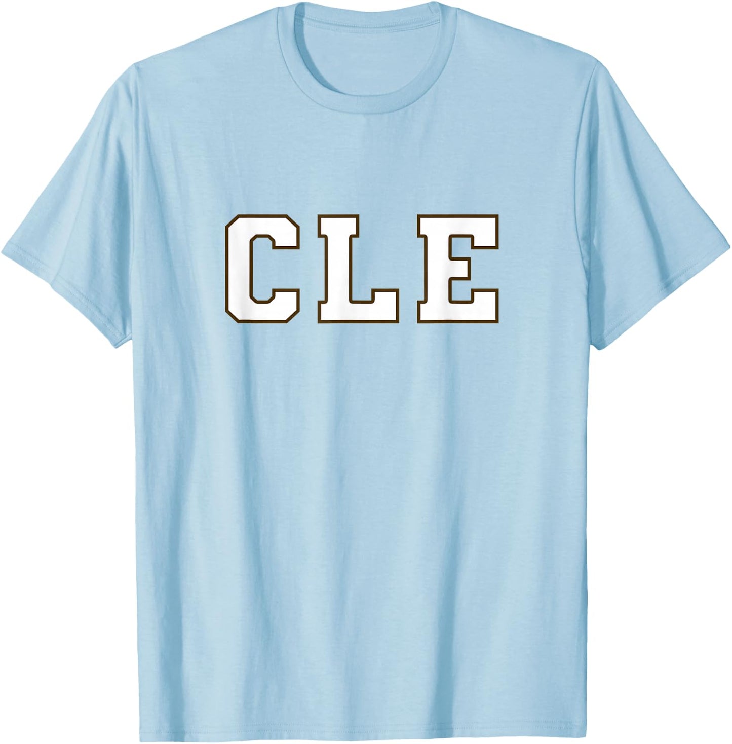 CLEVELAND - Hometown Pride - Throwback Design - Classic T-Shirt - T-Shirt | Light Blue