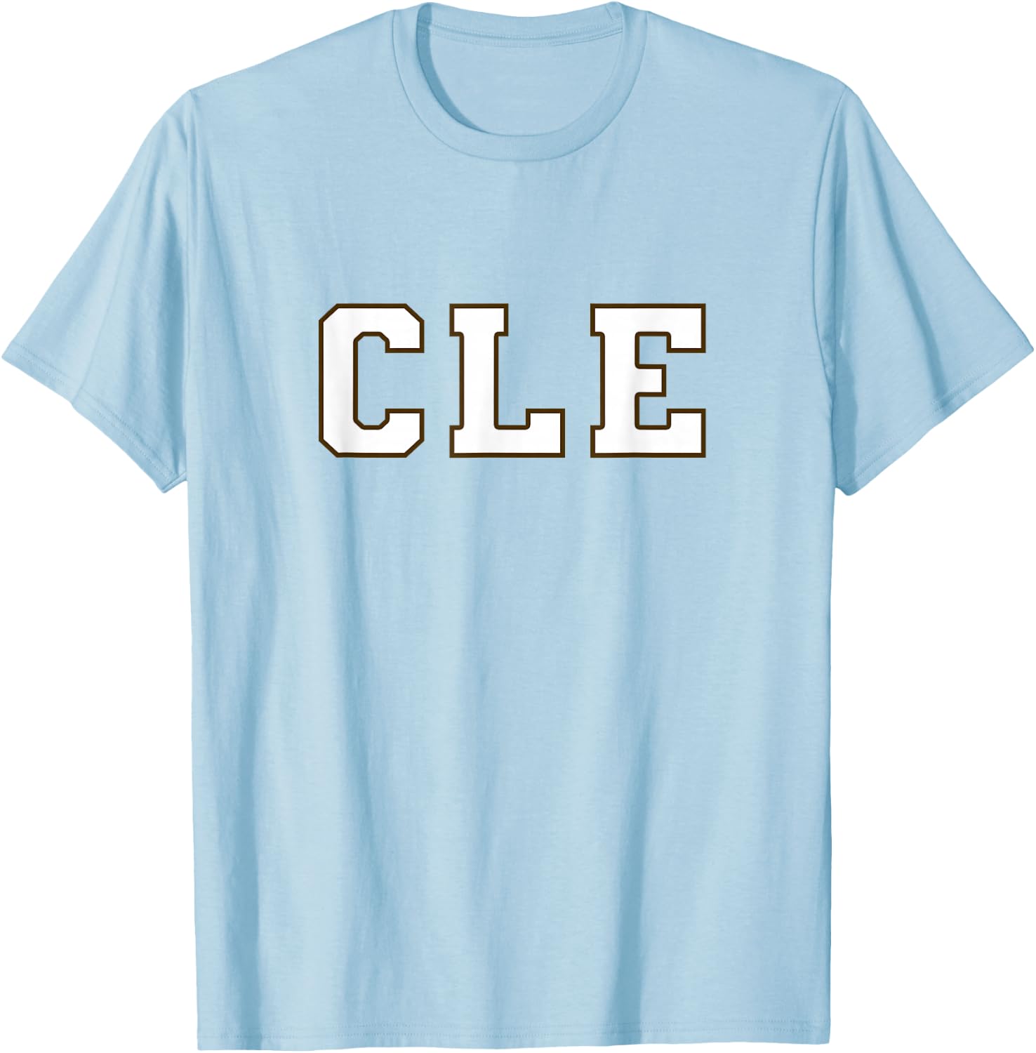 CLEVELAND - Hometown Pride - Throwback Design - Classic T-Shirt - T-Shirt | Light Blue