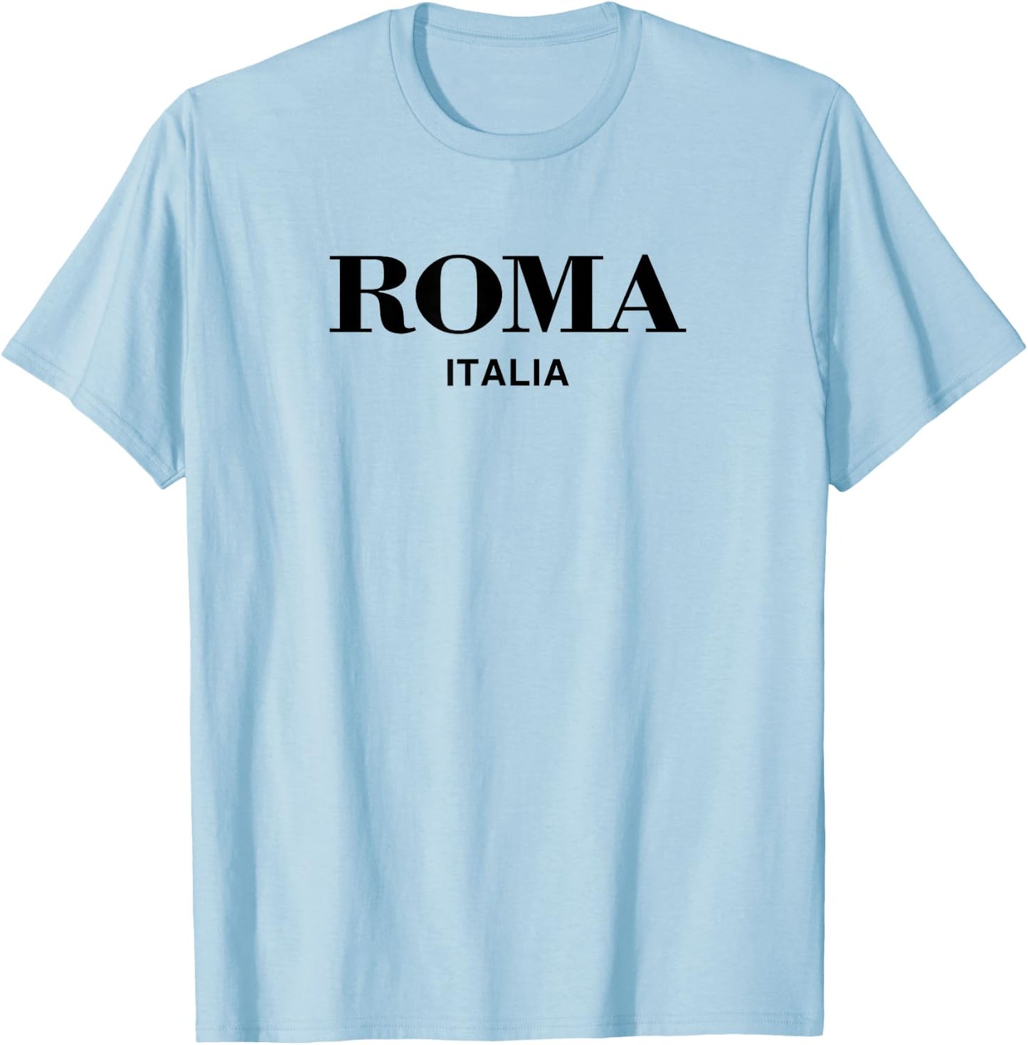Roma Italia Retro Preppy Italy Girls Rome Souvenir T-Shirt - T-Shirt | Light Blue