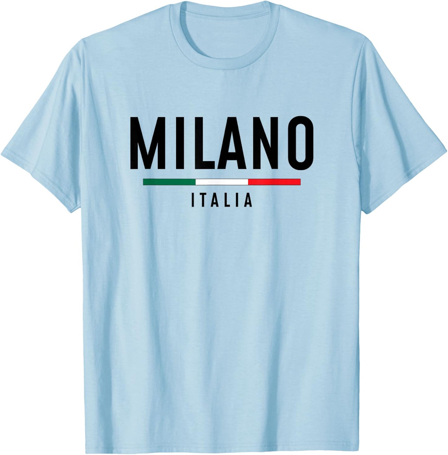 Milano Italia Vintage Milan Italy Boys Girls Retro Souvenir T-Shirt - T-Shirt | Light Blue