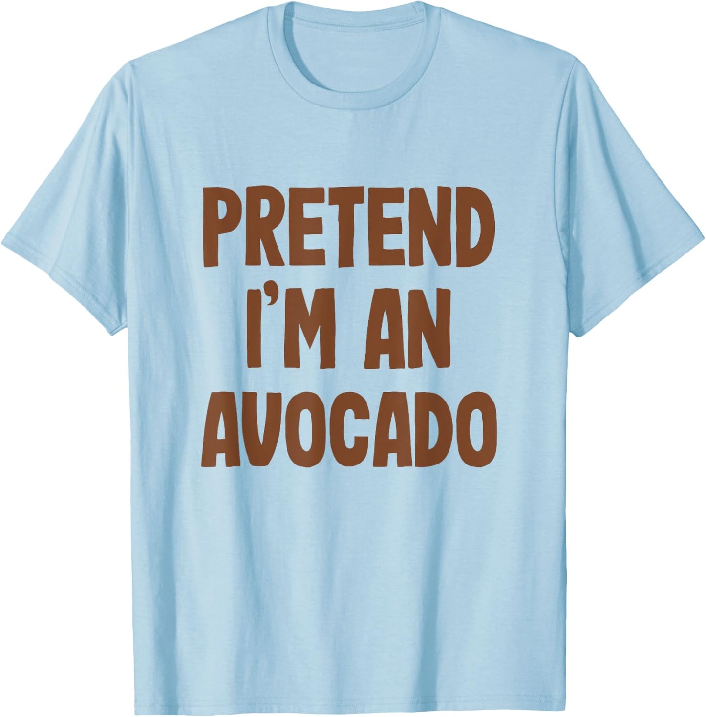 Avocado Costume Halloween T-Shirt - T-Shirt | Light Blue