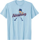 Keith Hernandez: Caricature - New York Baseball T-Shirt - T-Shirt | Light Blue