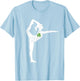 Gymnastics Lovers Green Shamrock Leaf St Patricks Day T-Shirt - T-Shirt | Light Blue