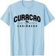 Curacao Map | Curacao Island | Dutch Caribbean Islands T-Shirt - T-Shirt | Light Blue