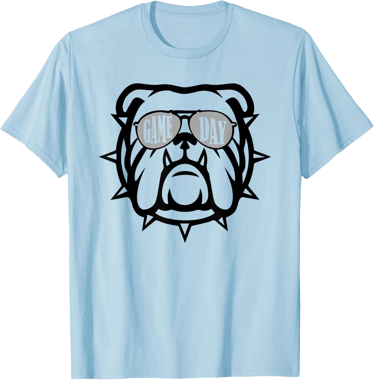 Go Dawgs Funny Bulldogs School Name Women Kids T-Shirt - T-Shirt | Light Blue