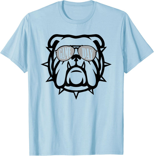 Go Dawgs Funny Bulldogs School Name Women Kids T-Shirt - T-Shirt | Light Blue