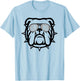 Go Dawgs Funny Bulldogs School Name Women Kids T-Shirt - T-Shirt | Light Blue